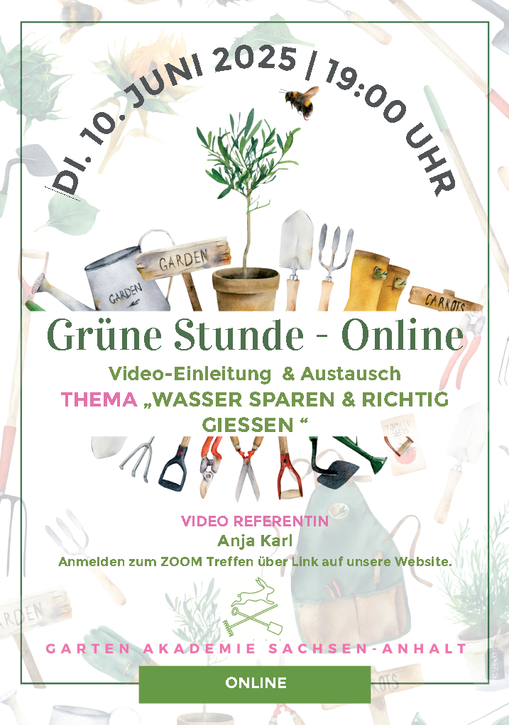 Grüne Stunde Online – 10. Juni