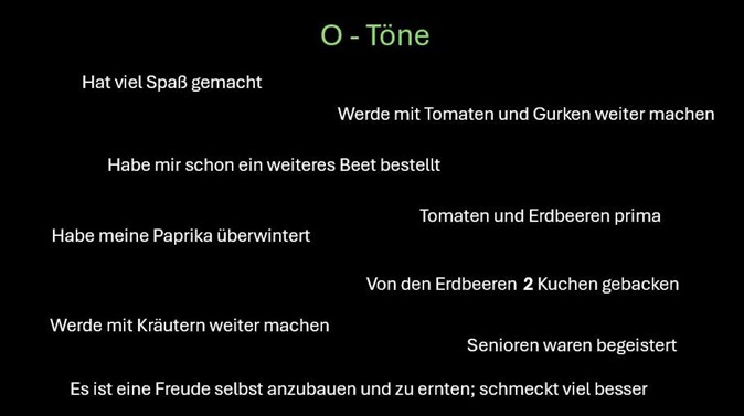 O-Töne